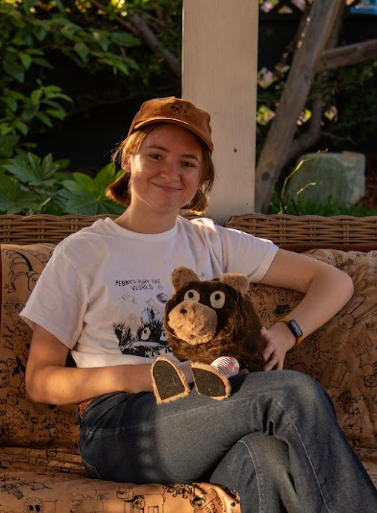 Baby Pebby corduroy hat