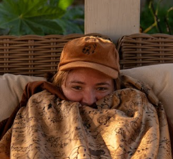 Baby Pebby corduroy hat